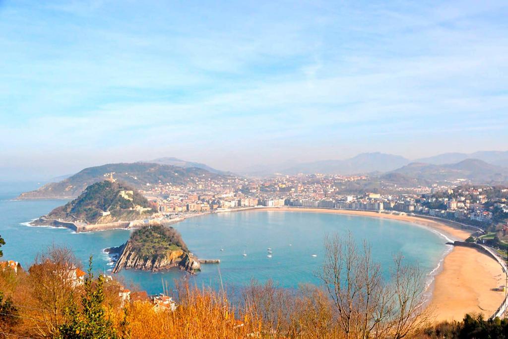 Apartamento Lagun Concha Beach San Sebastián Rom bilde
